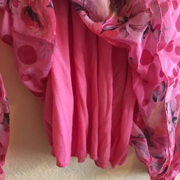 Lola Made in Italy NWT Silk Blend Cold Shoulder